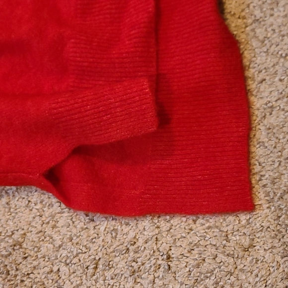Banana republic red aire yarn turtleneck sweater - Picture 13 of 15